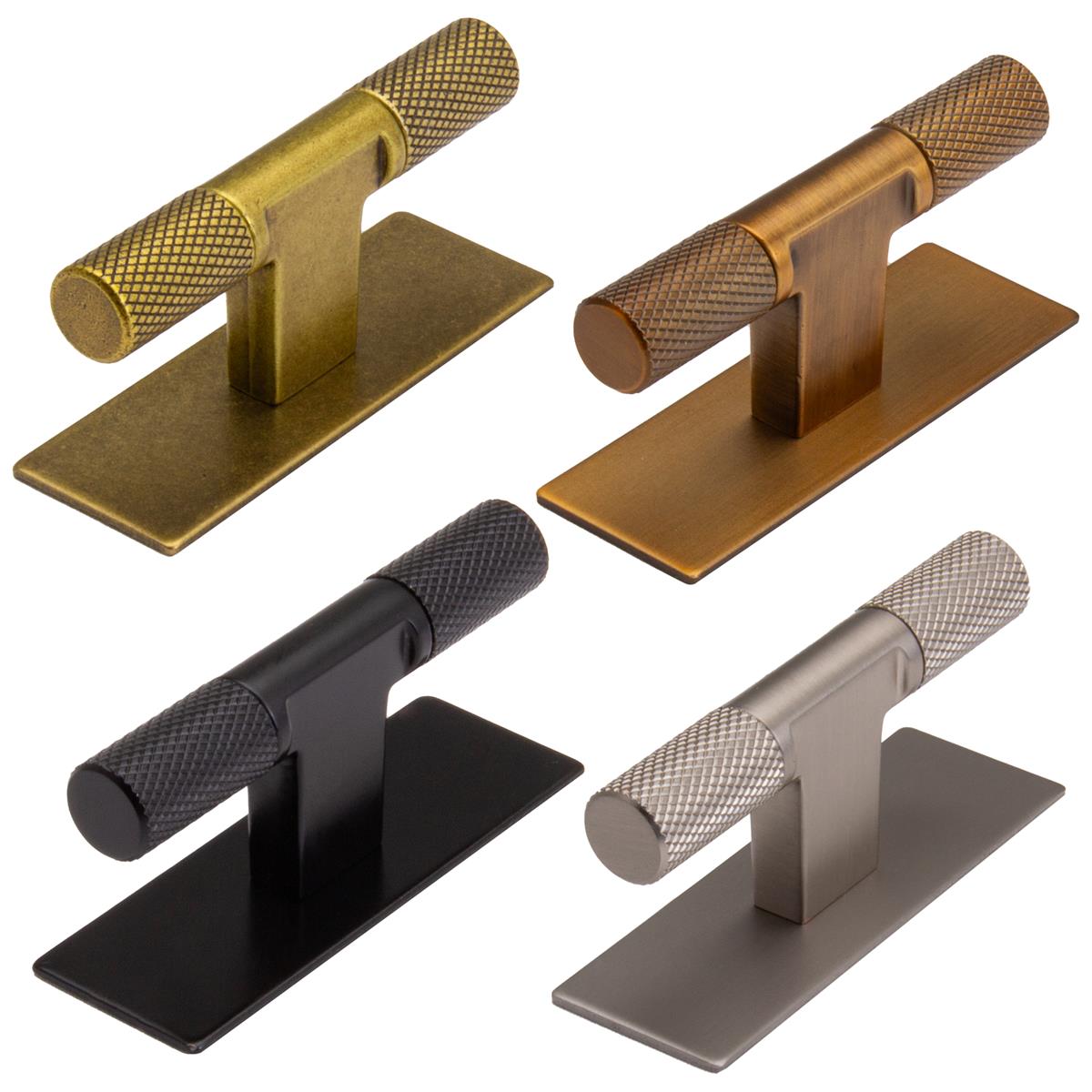 Venice T Bar Handles and Backplates